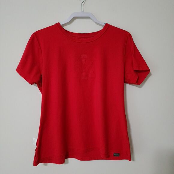 JanSport VMI Graphic Short Sleeve T-Shirt Red Cotton Relaxed Size L (runs small) - Picture 3 of 6